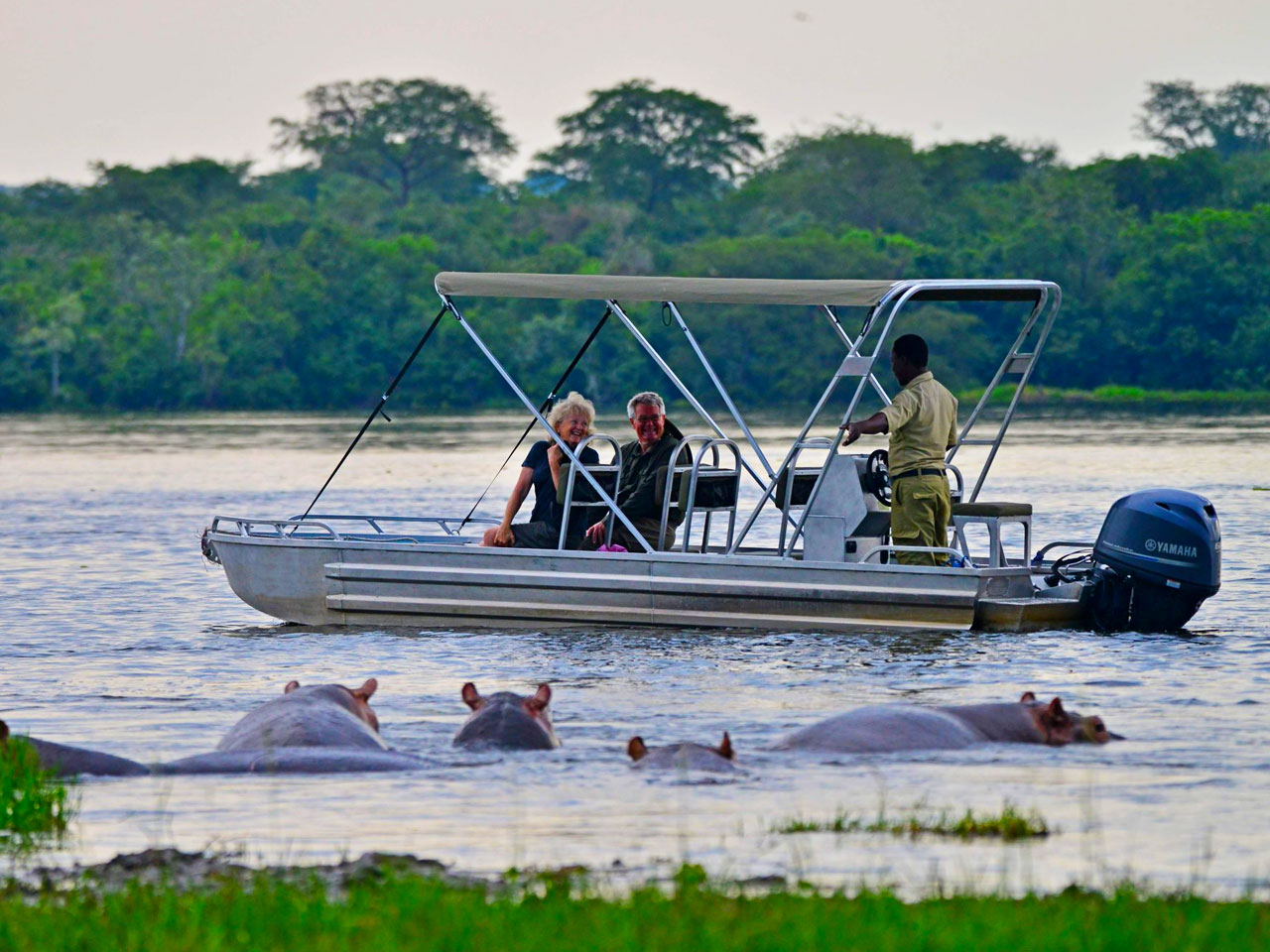 boat cruise safari in murchison falls